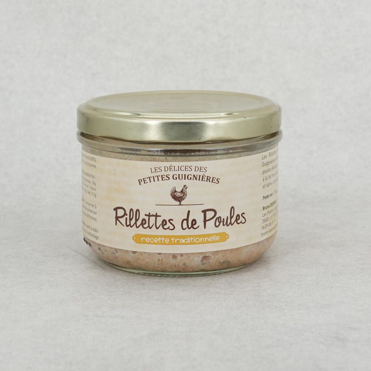RILLETTES DE POULE "RECETTE TRADITIONNELLE" – Image 1
