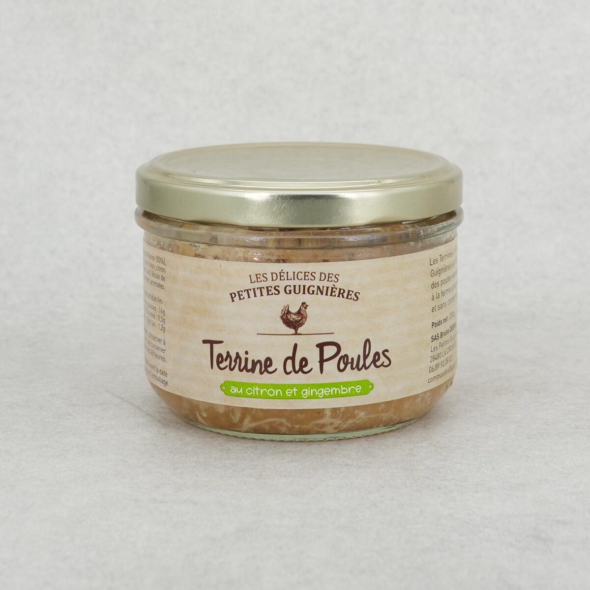 TERRINE DE POULE "CITRON GINGEMBRE" – Image 1