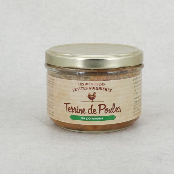 TERRINE DE POULE "AU POMMEAU"
