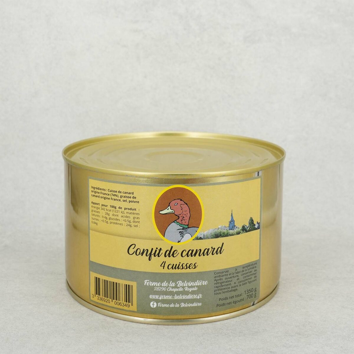 CONFIT DE CANARD 4 CUISSES – Image 2