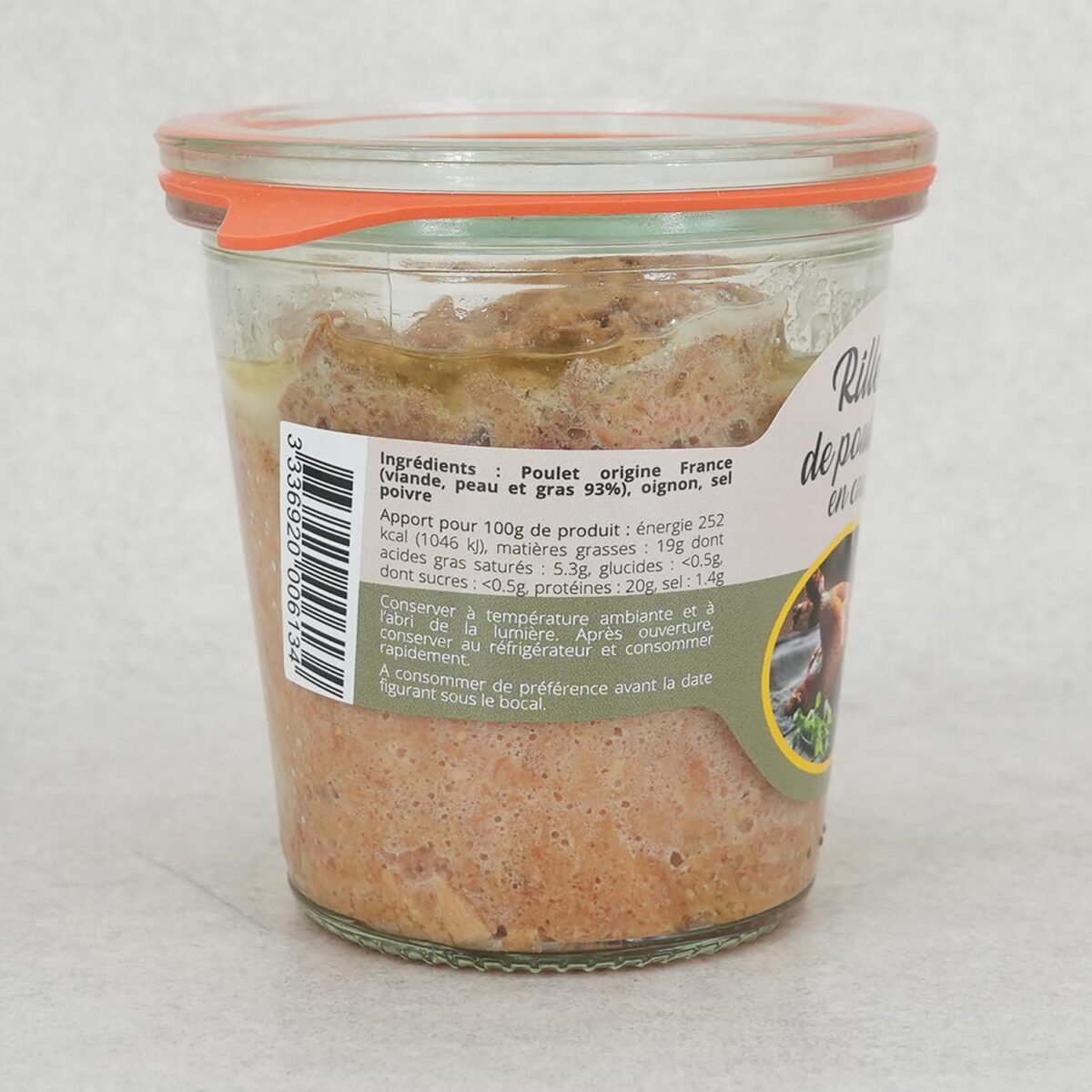 RILLETTES DE POULET ROTI – Image 2