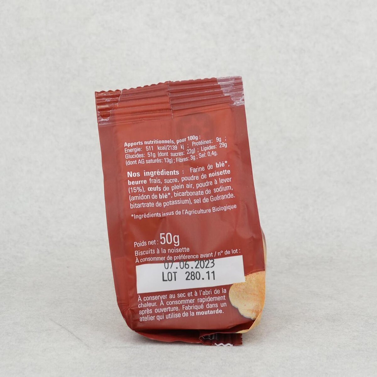 BISCUITS NOISETTES LES DEUX GOURMANDS – Image 2