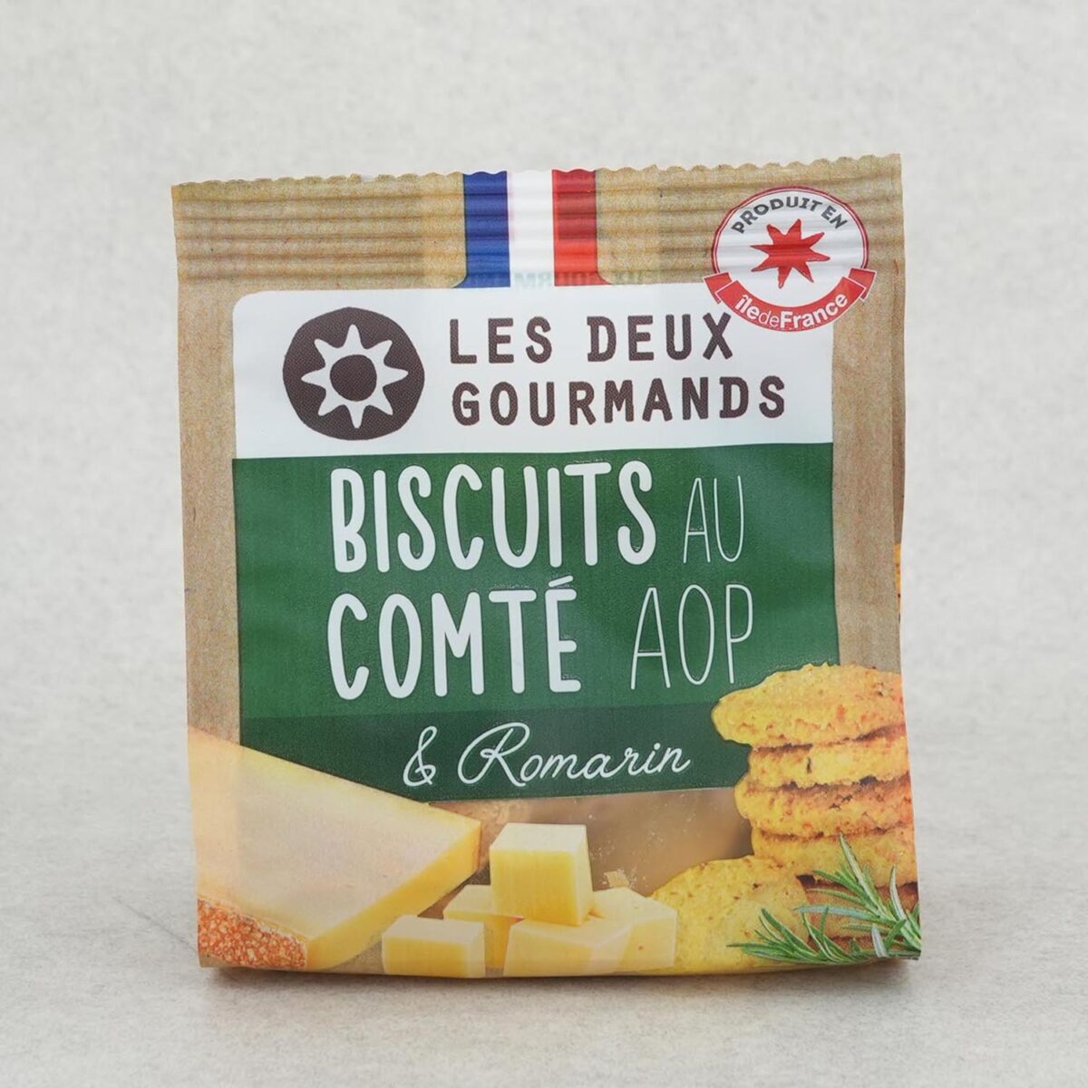 BISCUITS AU COMTÉ AOP LES DEUX GOURMANDS – Image 1