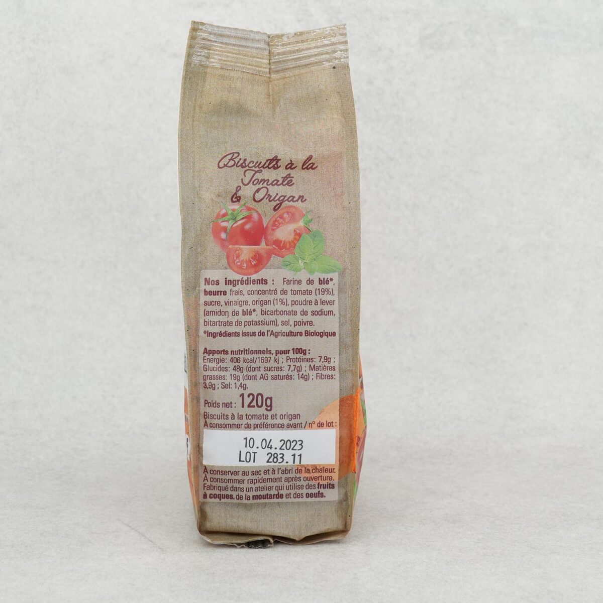 BISCUITS À LA TOMATE ET ORIGAN LES DEUX GOURMANDS – Image 2