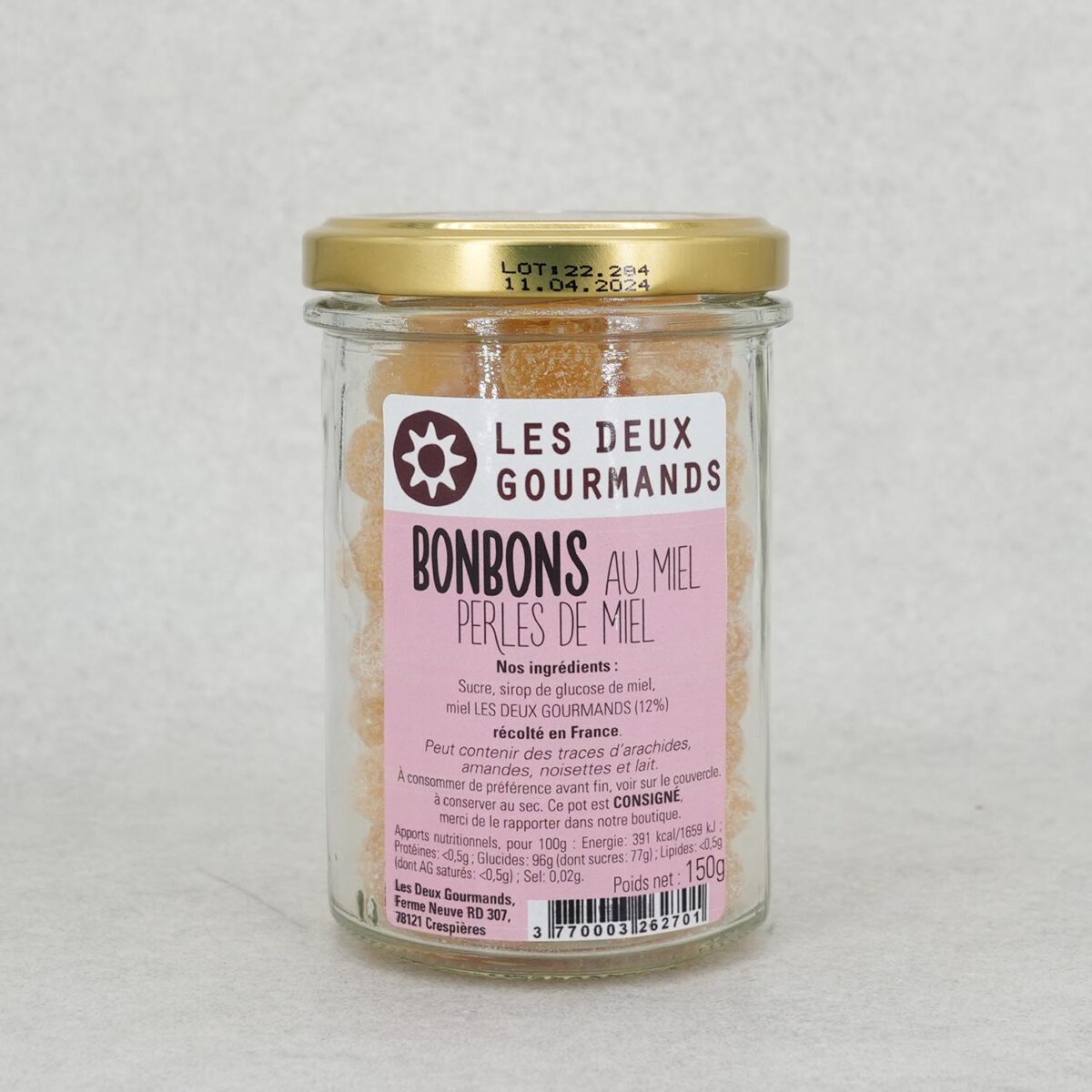 BONBONS PERLES DE MIEL LES DEUX GOURMANDS – Image 2