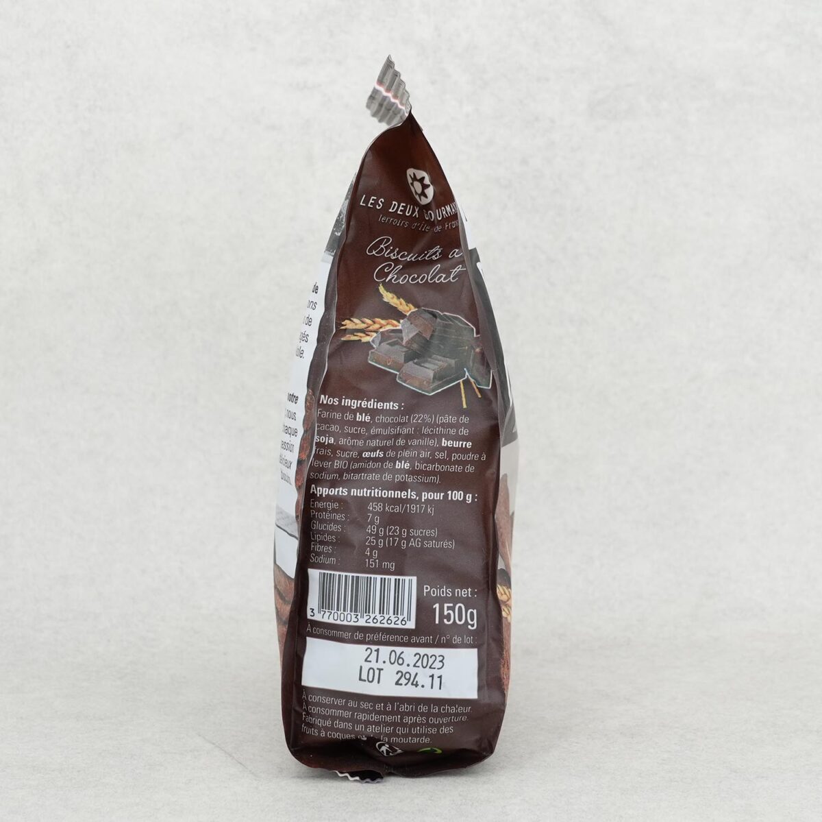 BISCUITS AU CHOCOLAT LES DEUX GOURMANDS – Image 2