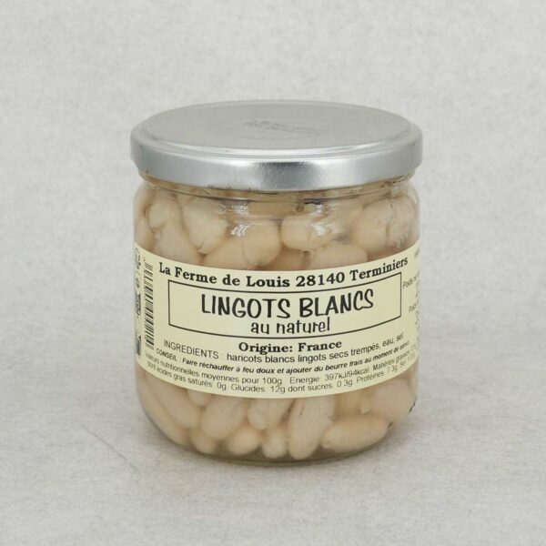 BOCAL LINGOTS BLANCS LA FERME DE LOUIS