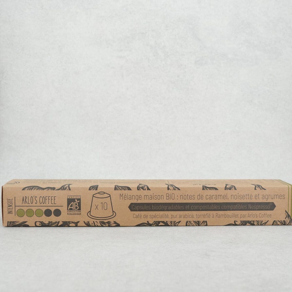 821.jpg CAPSULES CAFÉ MELANGE MAISON X10 POUR NESPRESSO ARLO'S COFFEE – Image 1