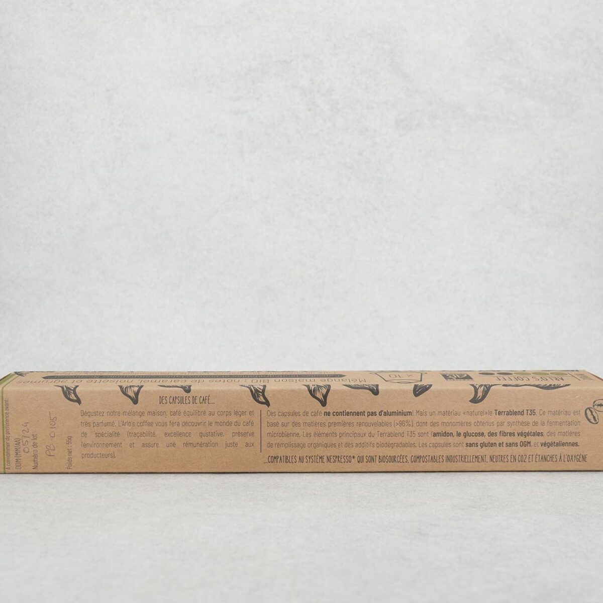 CAPSULES CAFÉ MELANGE MAISON X10 POUR NESPRESSO ARLO'S COFFEE – Image 2