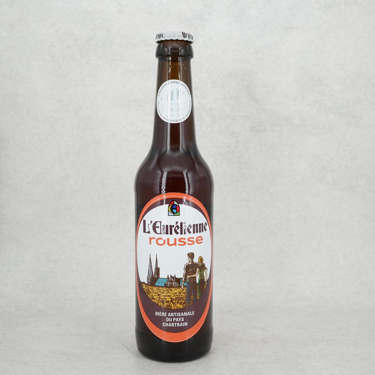 BIÈRE ROUSSE BRASSERIE L'EURÉLIENNE – Image 1