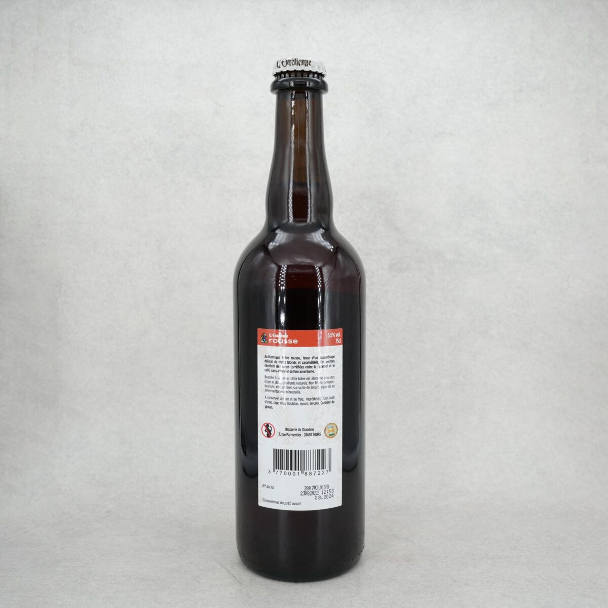 BIÈRE ROUSSE BRASSERIE L'EURÉLIENNE – Image 2