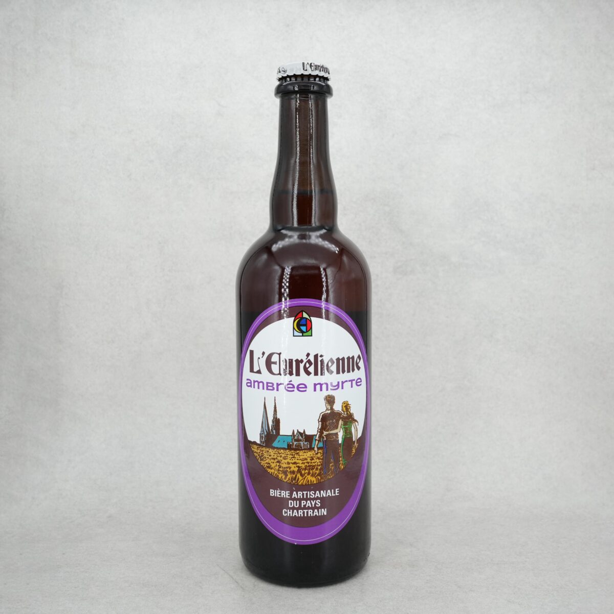 BIÈRE AMBRÉE MYRTE BRASSERIE L'EURÉLIENNE – Image 1