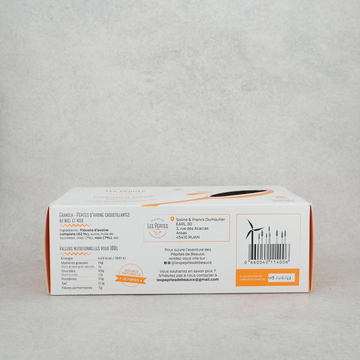 GRANOLA DORÉ LES PÉPITES DE BEAUCE – Image 2