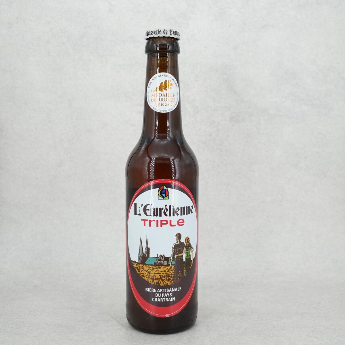 BIÈRE TRIPLE BRASSERIE L'EURÉLIENNE – Image 1