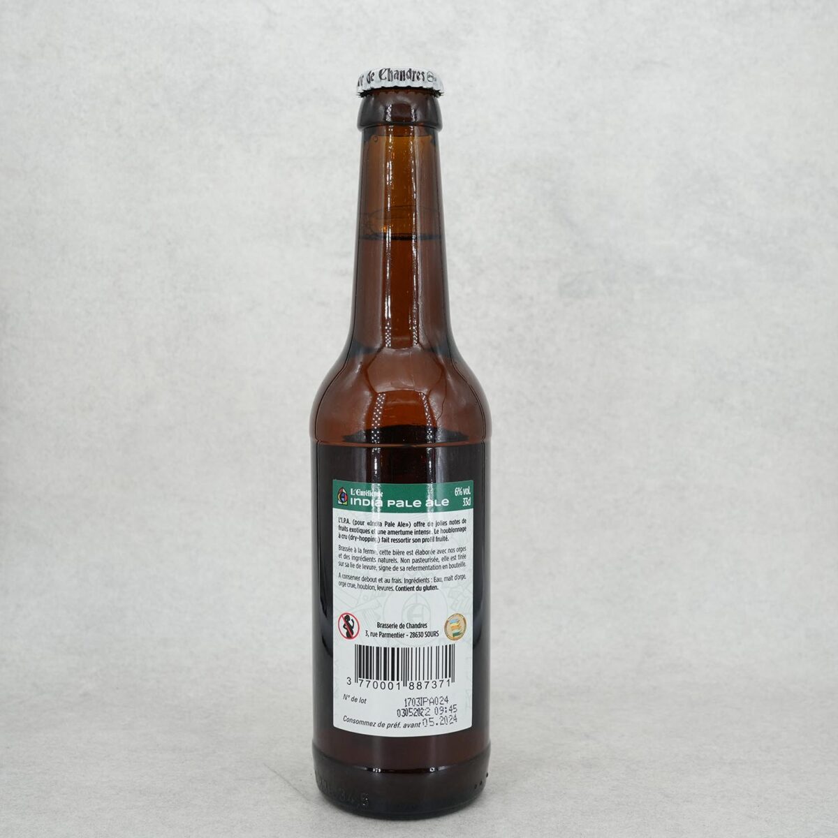 BIÈRE IPA BRASSERIE L'EURÉLIENNE – Image 2