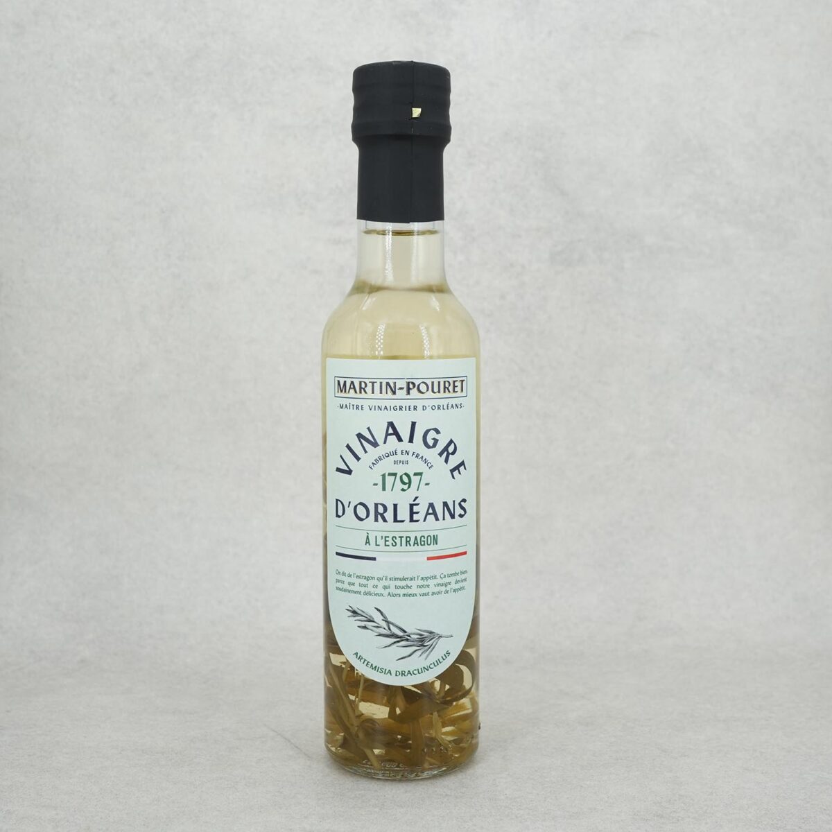 VINAIGRE D'ORLÉANS VIN BLANC ÉSTRAGON MARTIN POURET – Image 1