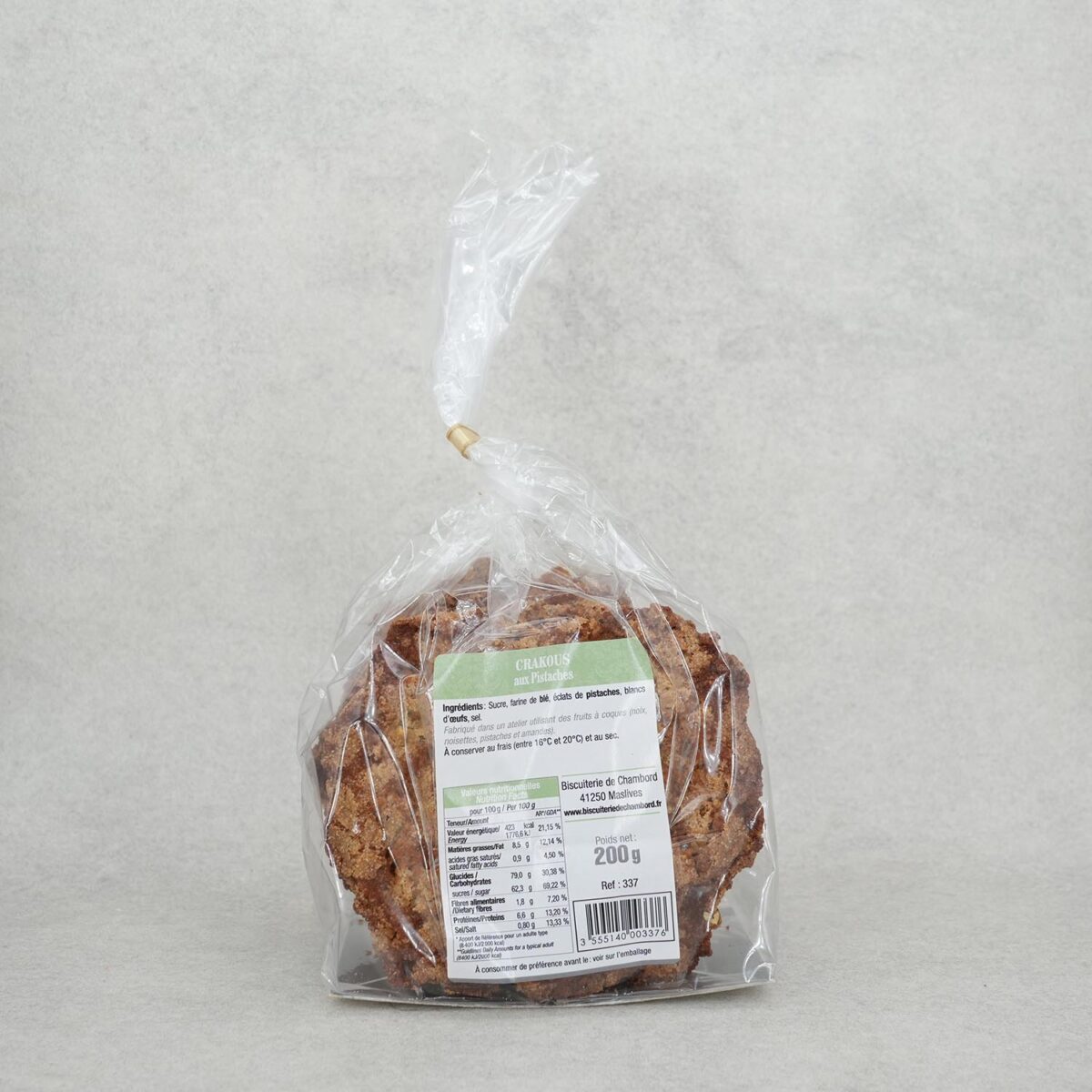 CRAKOUS PISTACHES CHAMBORD – Image 2