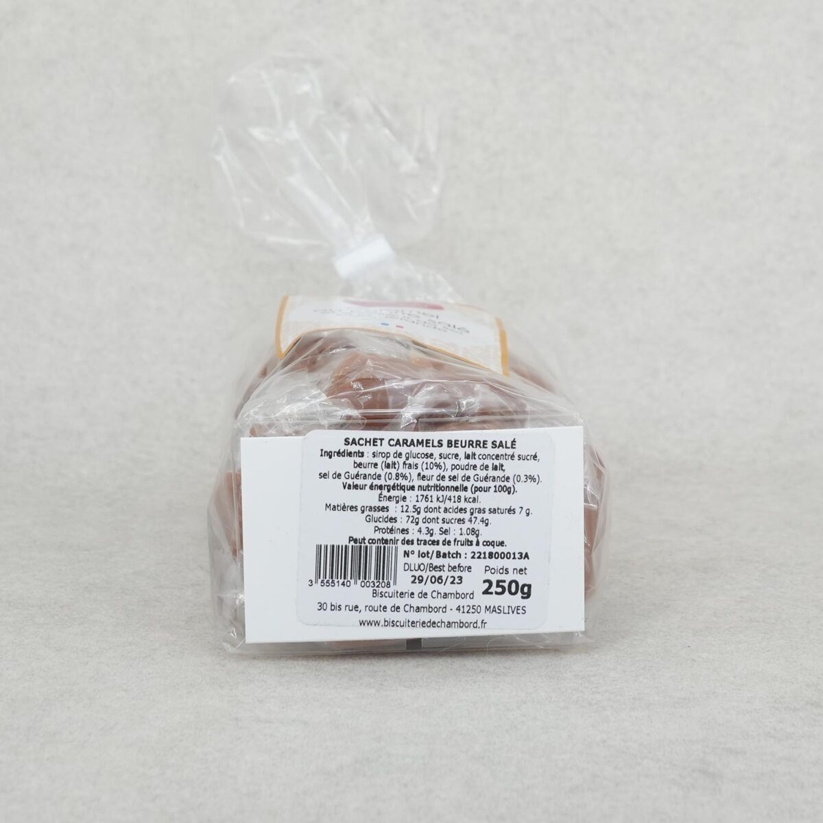 CARAMEL BEURRE SALÉ CHAMBORD – Image 2