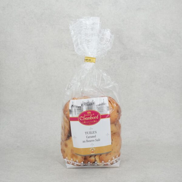 SACHET TUILES CARAMEL BEURRE SALÉ CHAMBORD