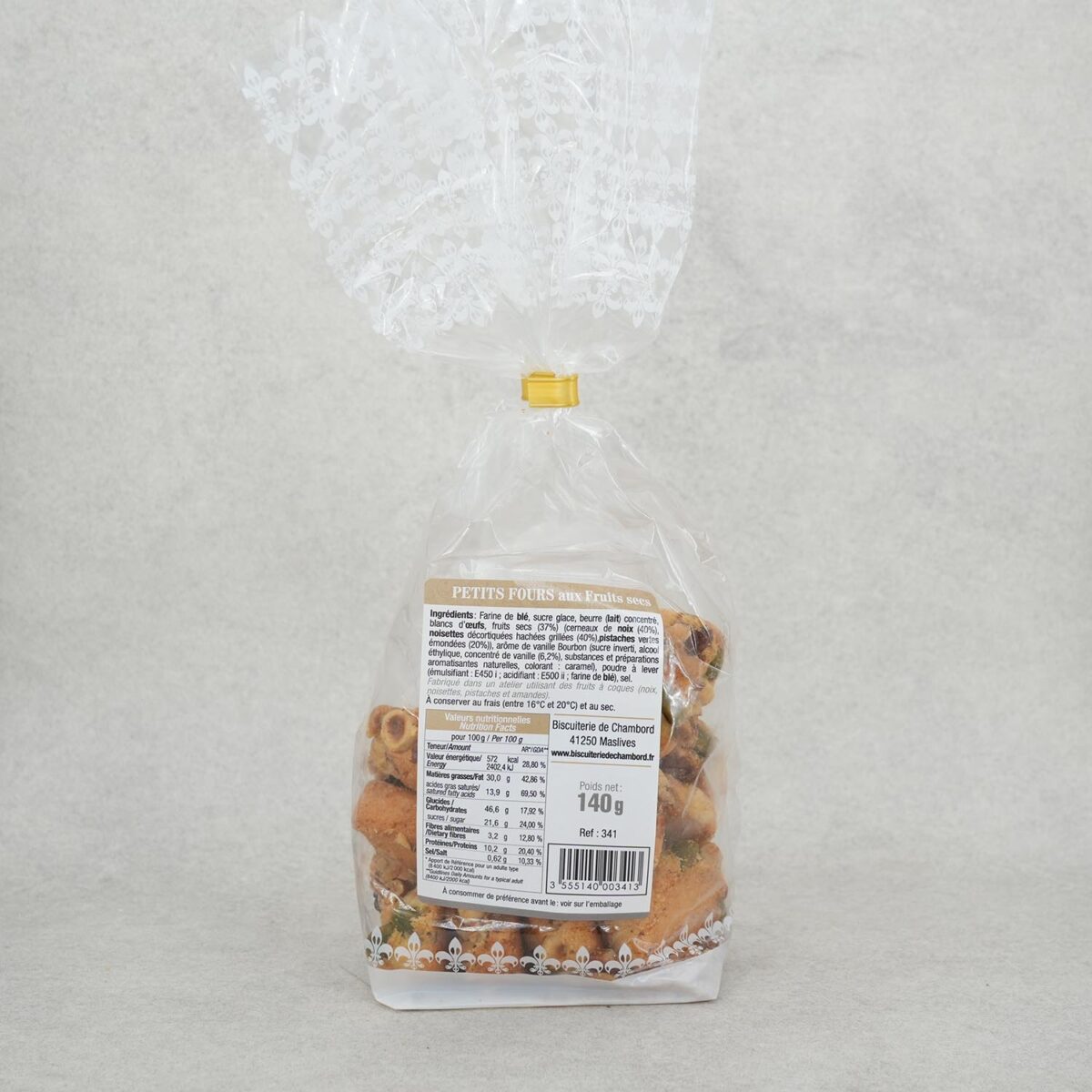 SACHET PETITS FOURS FRUITS SECS CHAMBORD – Image 2