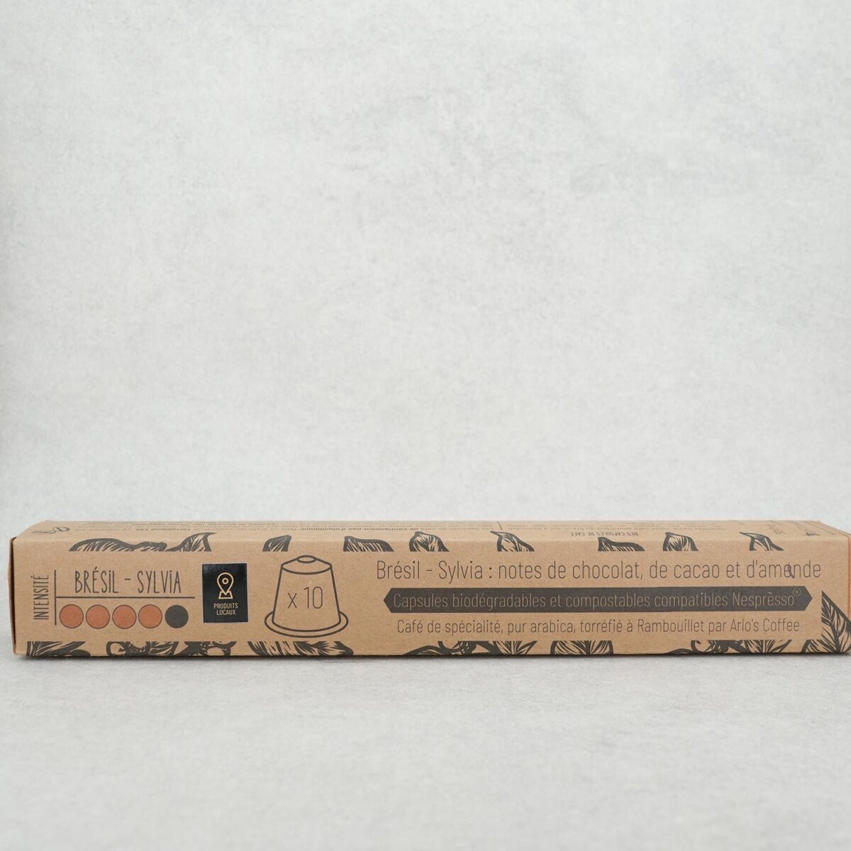 CAPSULES CAFÉ BRESIL X10 POUR NESPRESSO ARLO'S COFFEE – Image 1