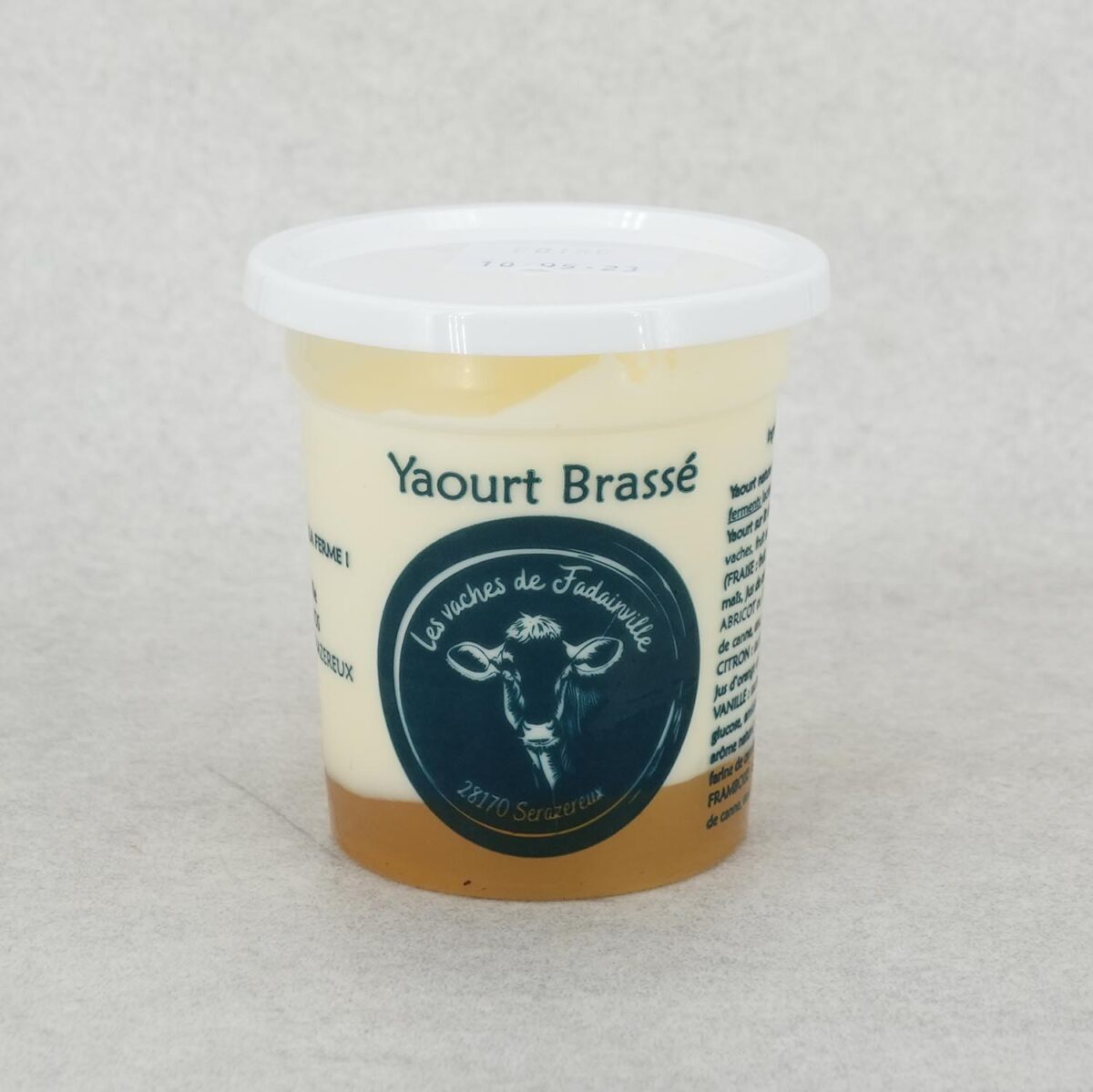 DSC02412 YAOURT BRASSÉ CITRON Les Vaches de Fadainville – Image 1