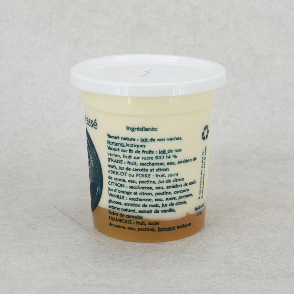 YAOURT BRASSÉ CITRON Les Vaches de Fadainville – Image 2