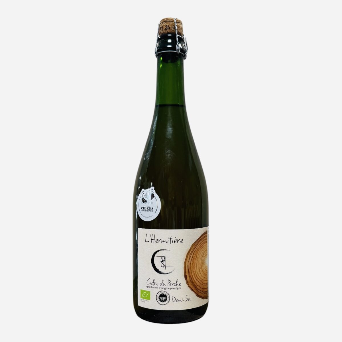 CIDRE DU PERCHE DEMI-SEC BIO L'HERMITIERE – Image 1