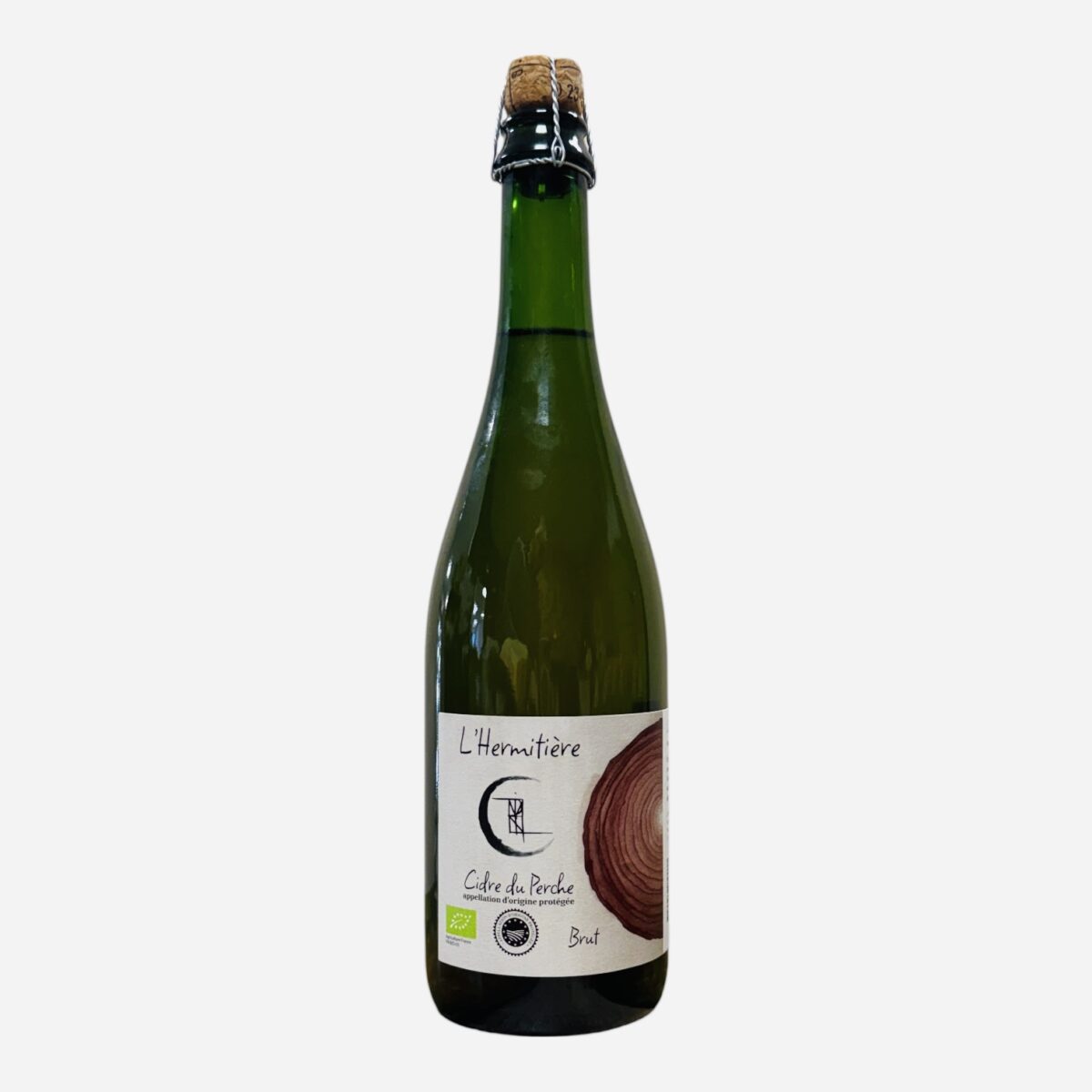CIDRE DU PERCHE BRUT BIO L'HERMITIÈRE – Image 1