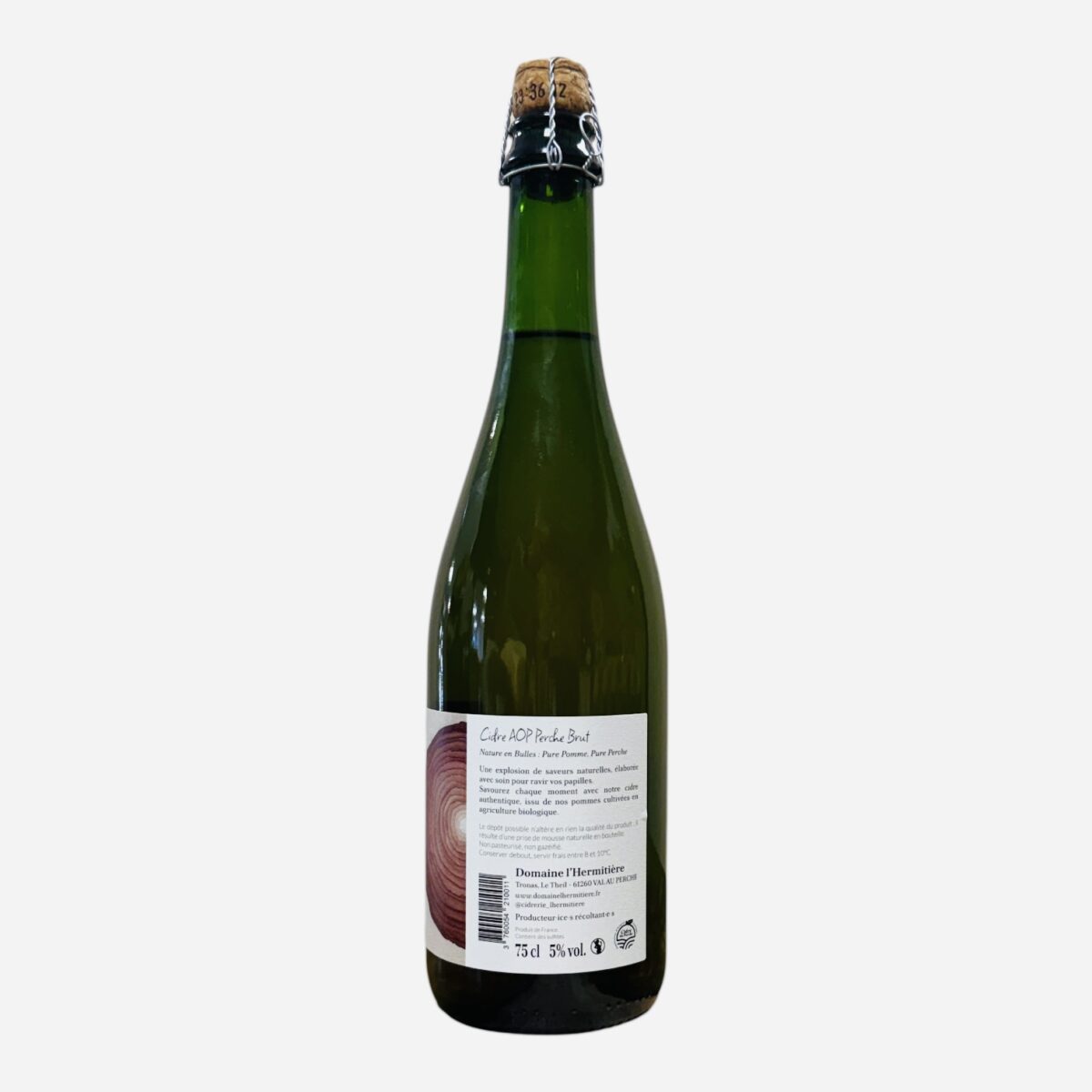 CIDRE DU PERCHE BRUT BIO L'HERMITIÈRE – Image 2