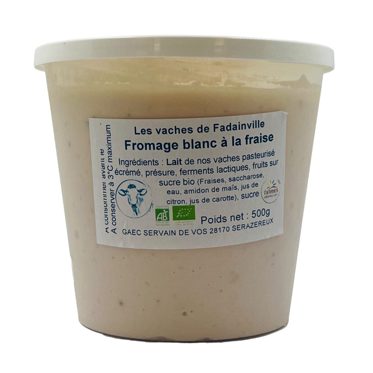 FROMAGE BLANC FRAISE BIO – Image 1