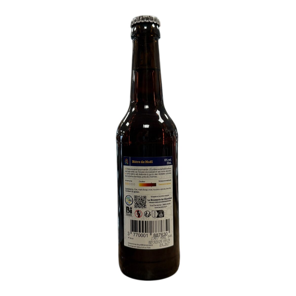 BIÈRE DE NOËL BRASSERIE L'EURÉLIENNE – Image 2