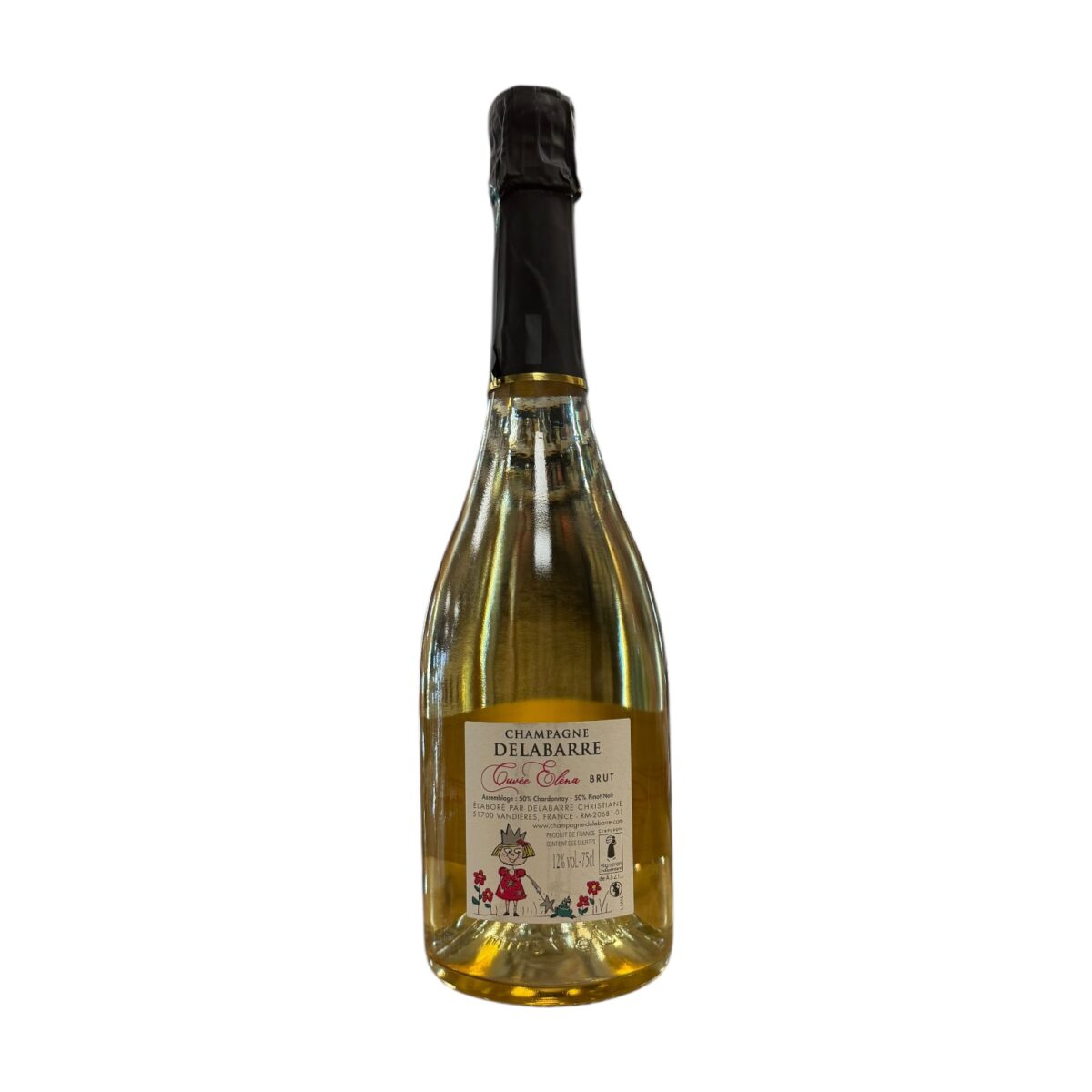 Photoroom_002_20251021_125715 CHAMPAGNE BLANC "ELÉNA 2016" DELABARRE MÈRE ET FILLE – Image 2