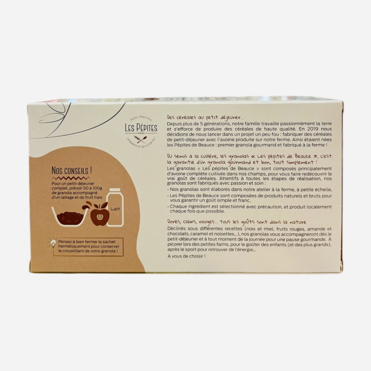 GRANOLA CHOCOLAT LES PÉPITES DE BEAUCE – Image 3