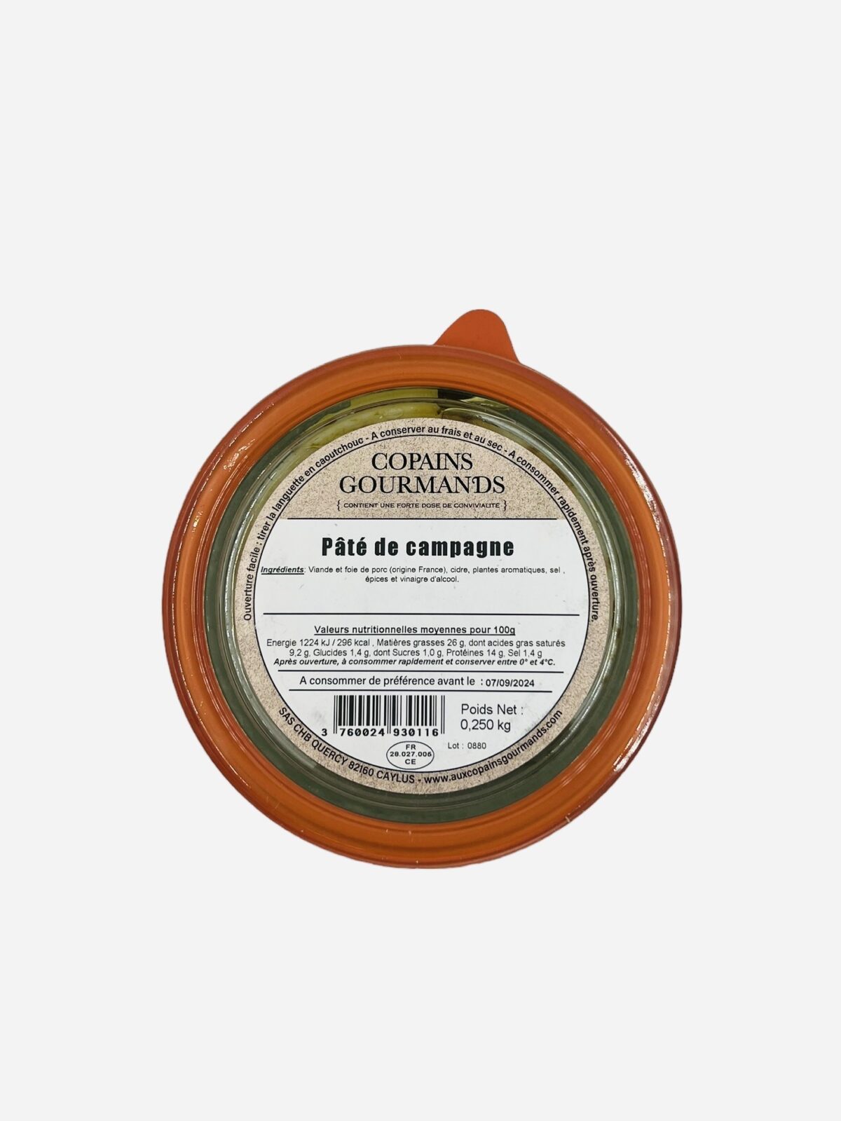 PATÉ DE CAMPAGNE COCHONAILLES DU HAUT BOIS – Image 2