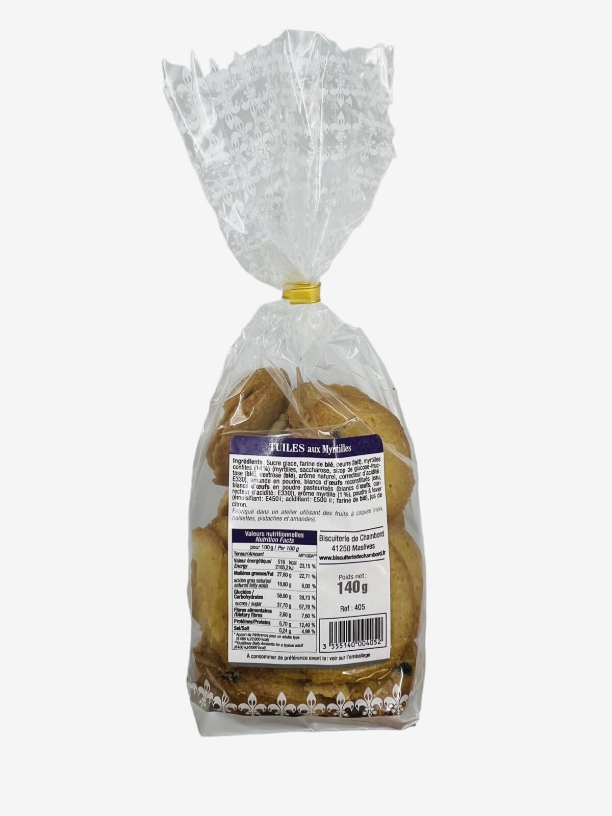 SACHET TUILES MYRTILLES CHAMBORD – Image 2