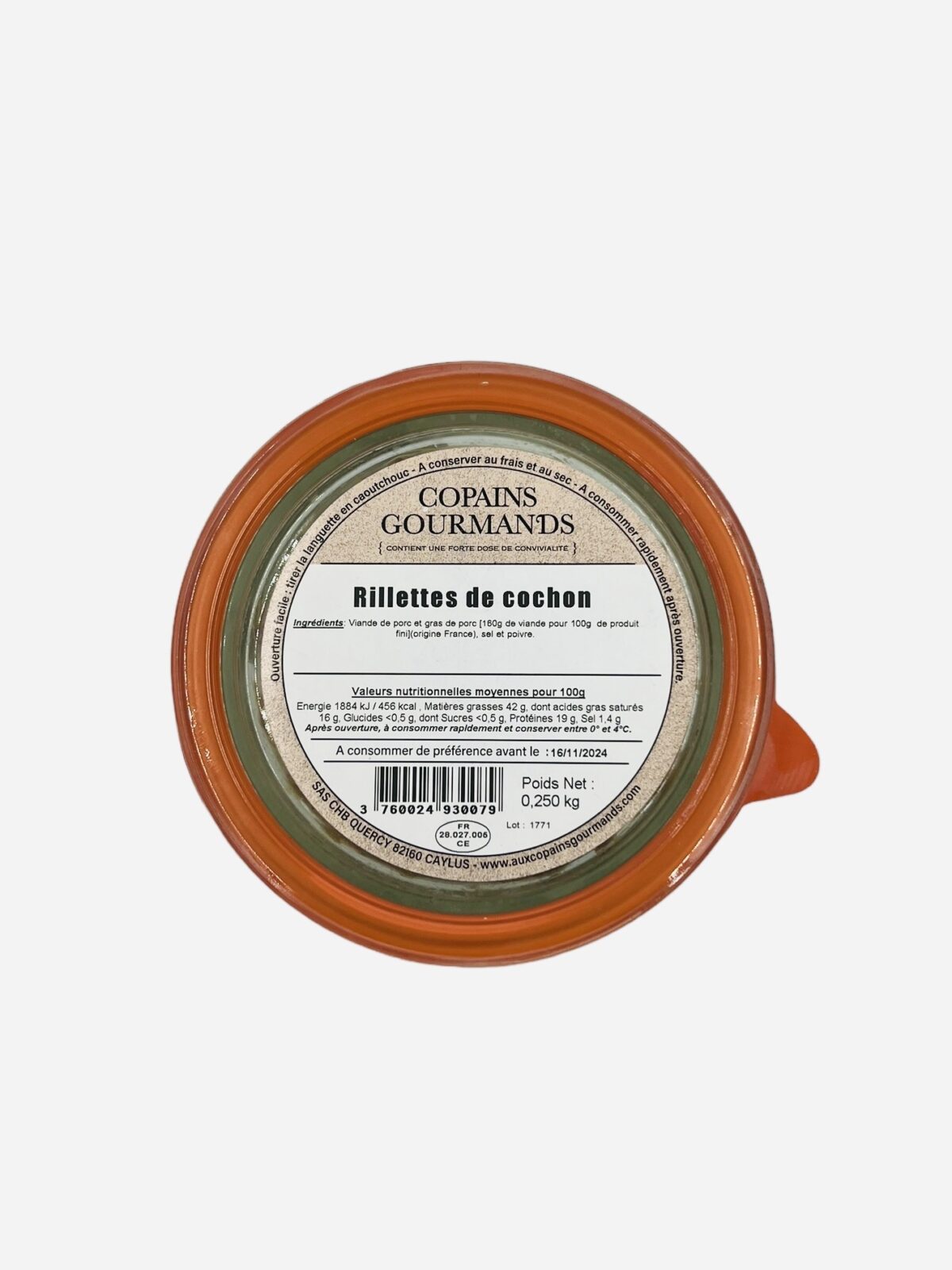 RILLETTES DE COCHON – Image 2