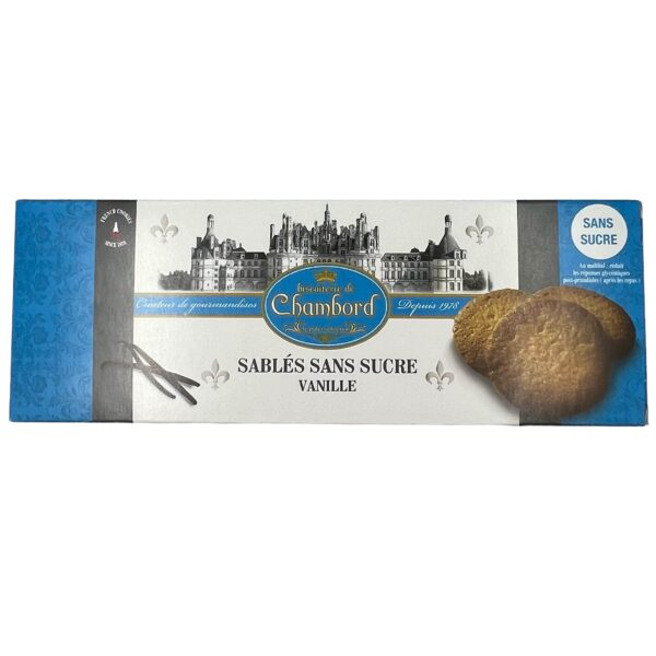 GATEAUX SABLÉS SANS SUCRE VANILLE CHAMBORD