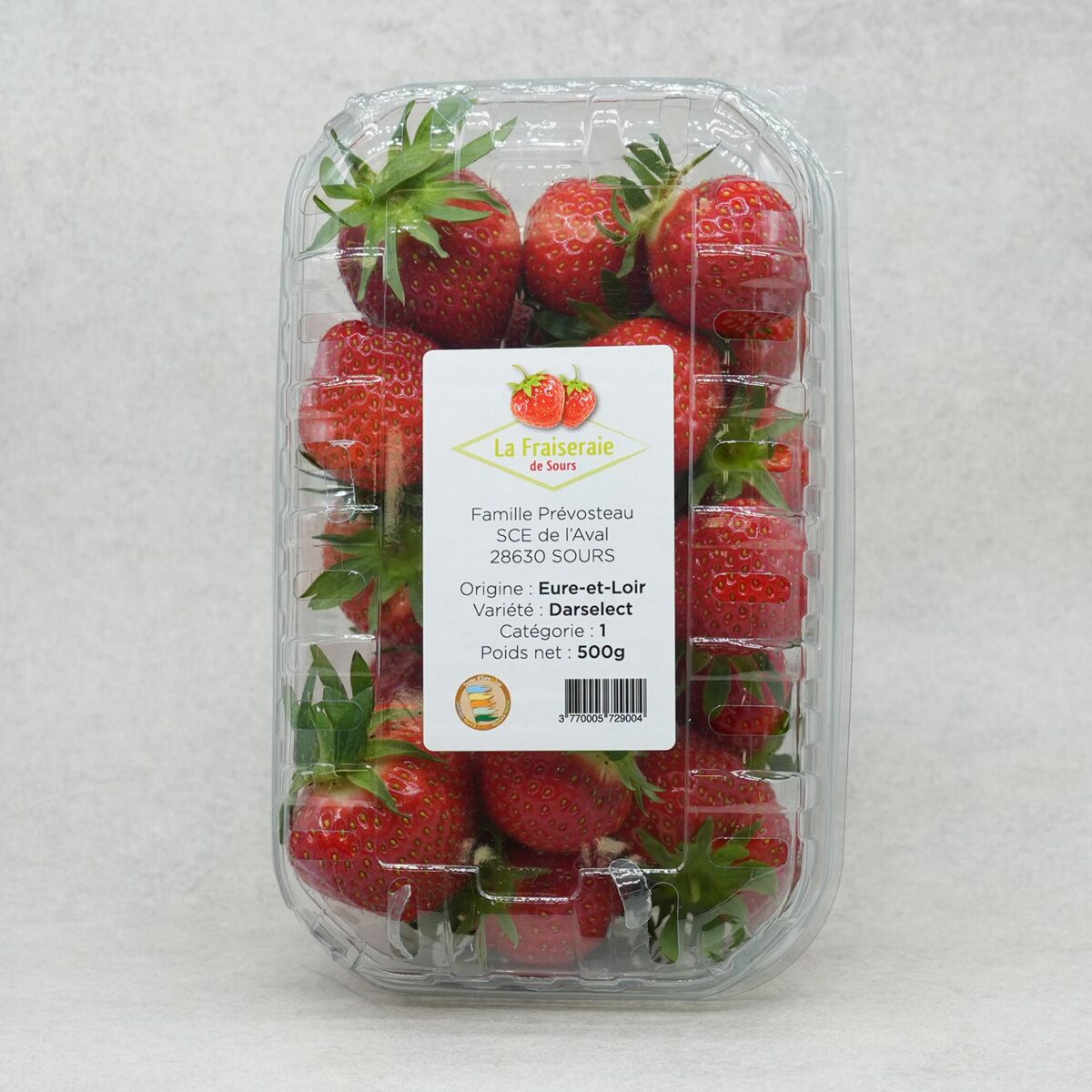 BARQUETTE DE FRAISES "LA FRAISERAIE DE SOURS" – Image 1