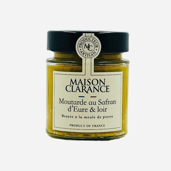 MOUTARDE AU SAFRAN D'EURE ET LOIR MAISON CLARANCE