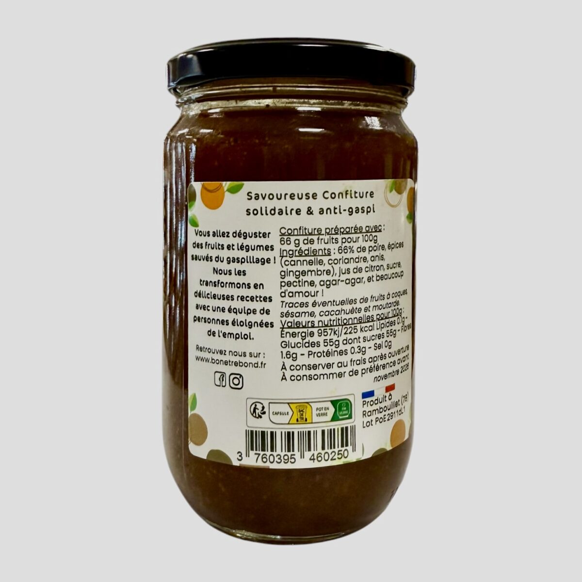 CONFITURE POIRE/PAIN D'ÉPICES – Image 2