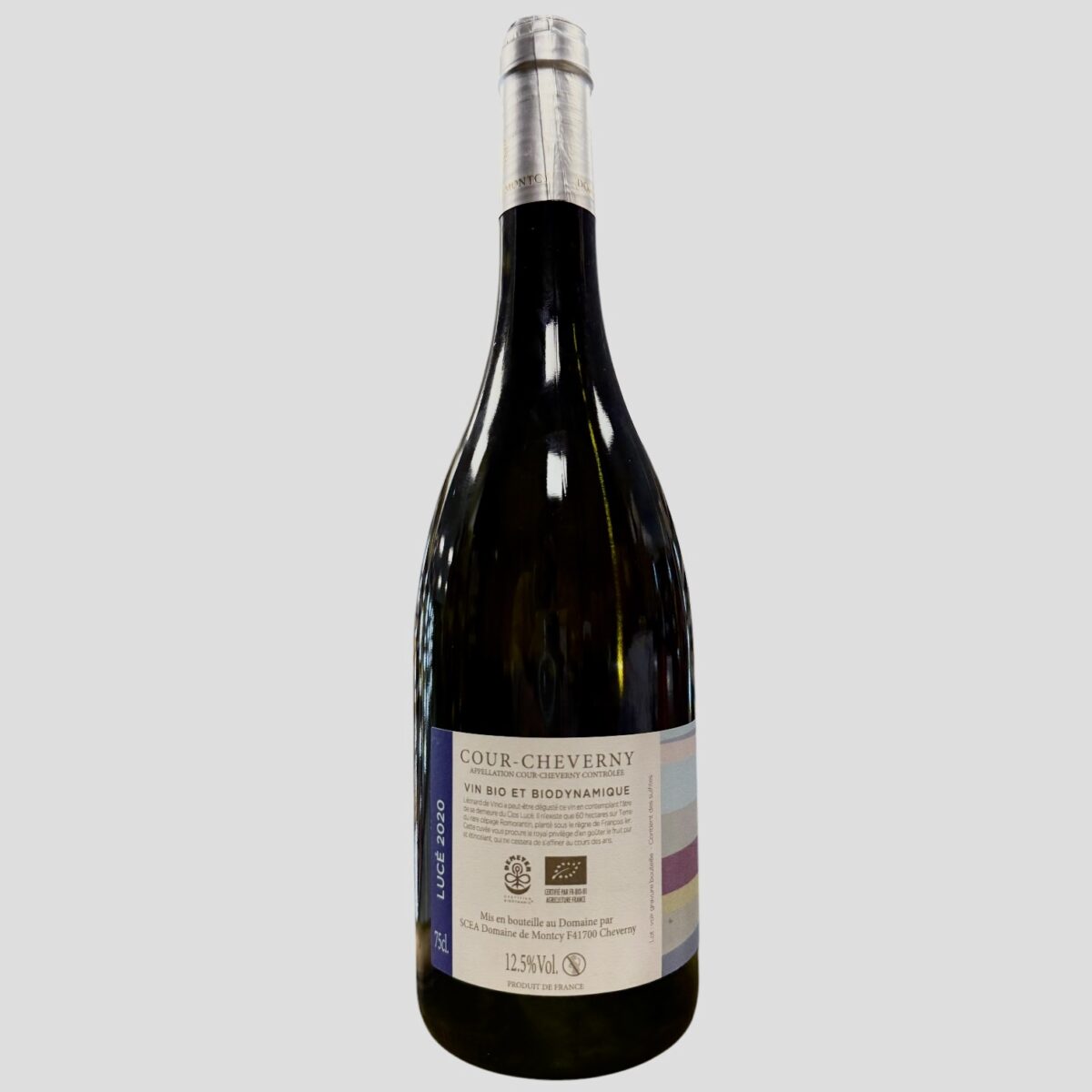 VIN BLANC BIO LUCÉ 2020 AOC COUR-CHEVERNY – Image 2