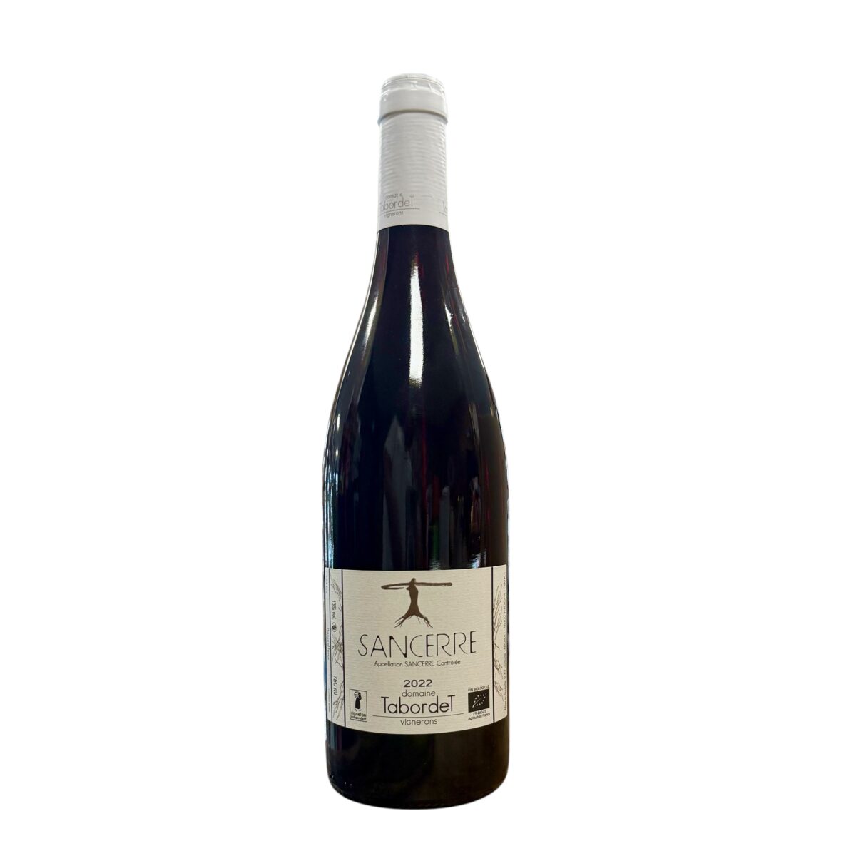 VIN ROUGE BIO AOC  "SANCERRE"  2022  "DOMAINE TABORDET" – Image 1