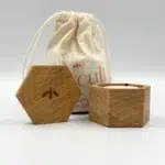 CRÈME VELOURS VISAGE POT EN BOIS "APYCULT"