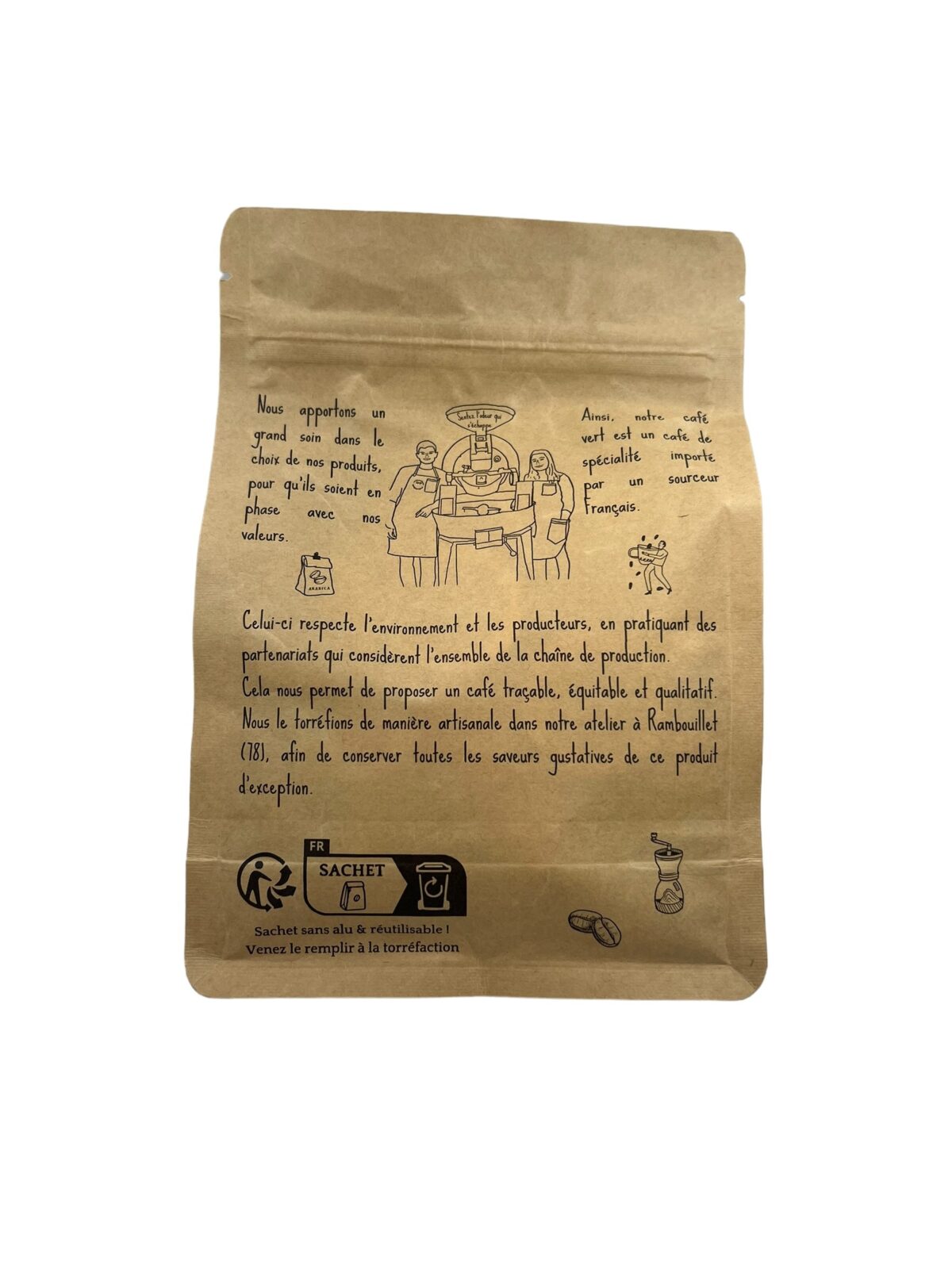 CAPSULES CAFÉ BRESIL X25 POUR NESPRESSO ARLO'S COFFEE – Image 2