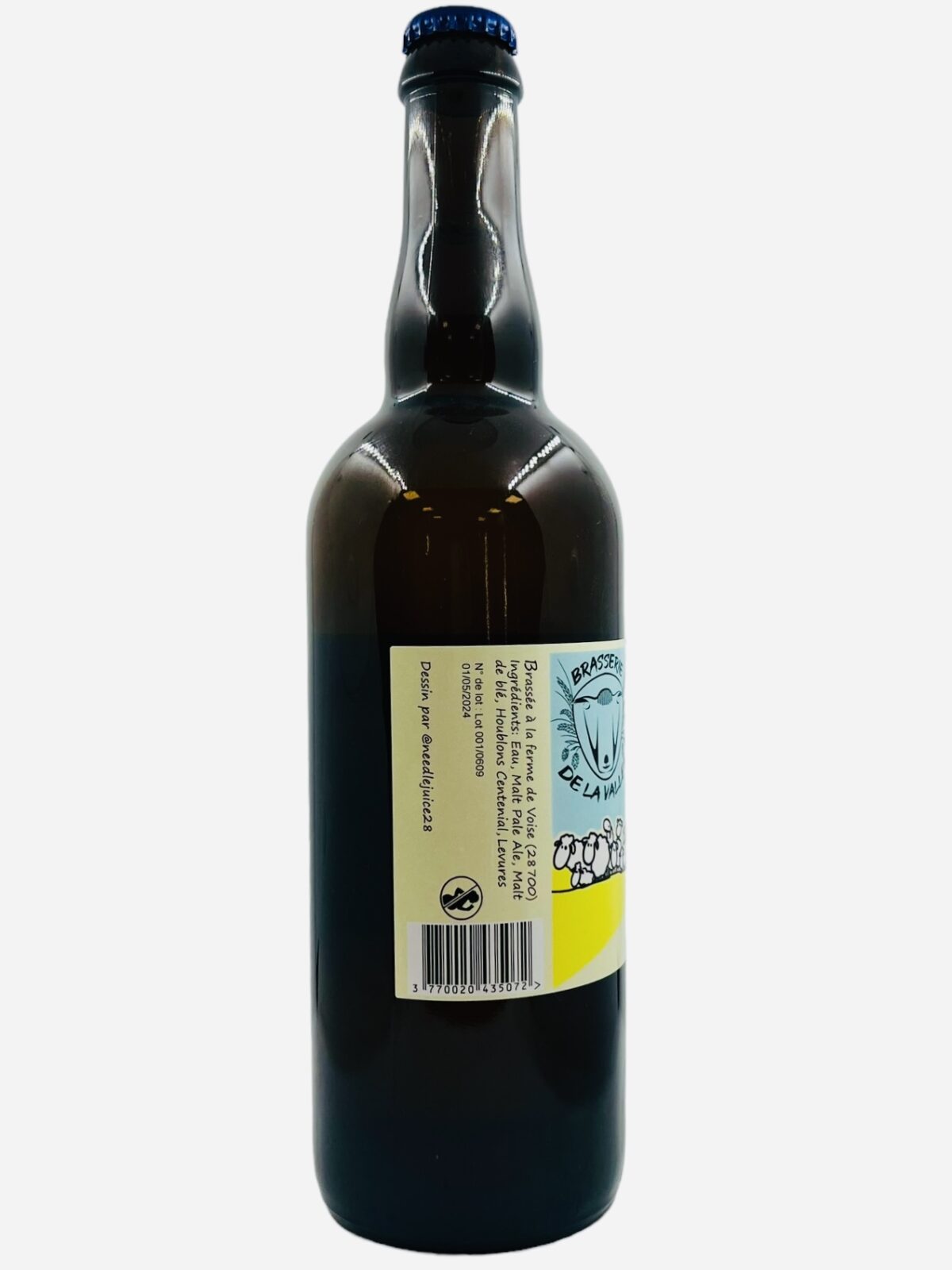 Photoroom_000_20240308_170109 BIÈRE BLANCHE BREBIS GALEUSE BRASSERIE DE LA VALLÉE – Image 2