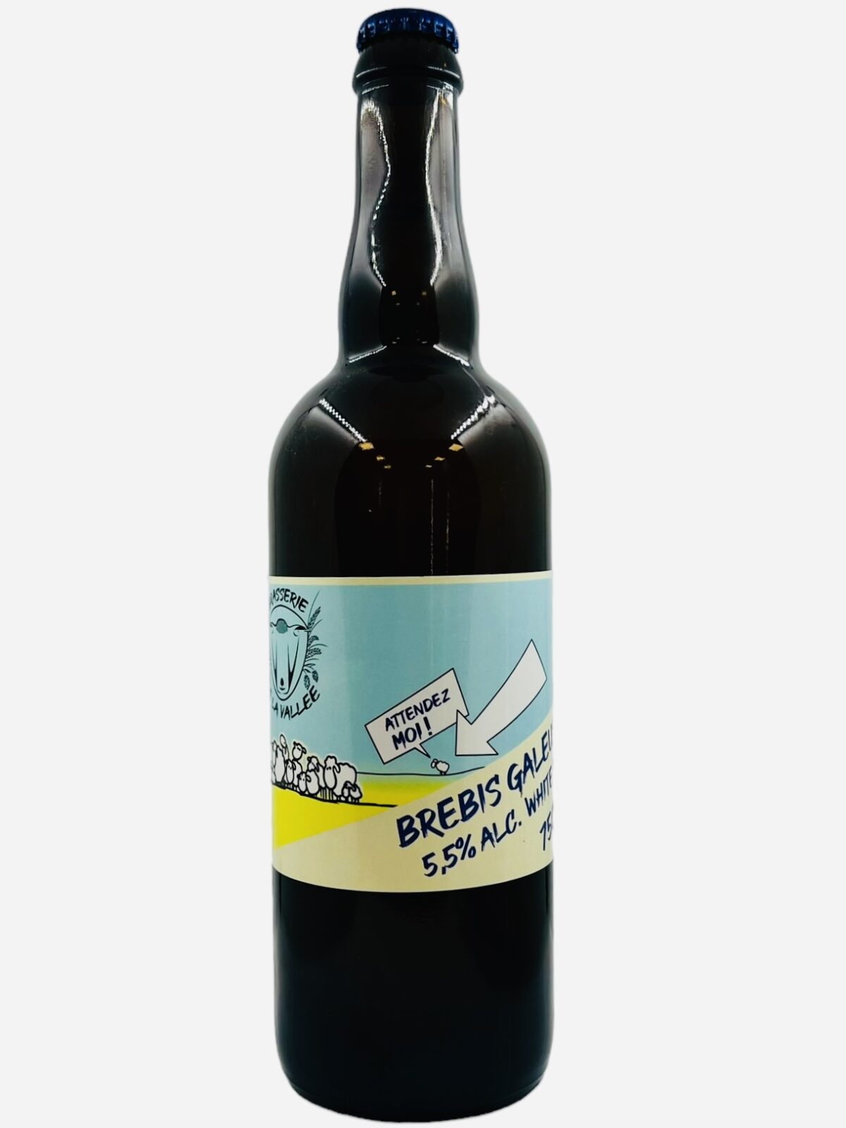 Photoroom_001_20240308_170109 BIÈRE BLANCHE BREBIS GALEUSE BRASSERIE DE LA VALLÉE – Image 1