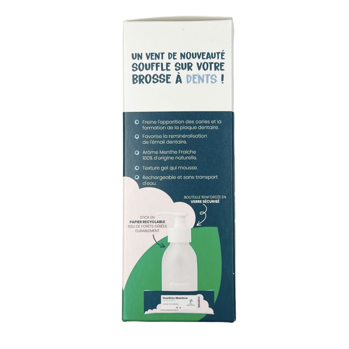 KIT DÉCOUVERTE DENTIFRICE BLANCHEUR PARFUM MENTHE FRAICHE PIMPANT – Image 2