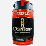 MINI FÛT BIÈRE TRIPLE 6,5% BRASSERIE L'EURELIENNE
