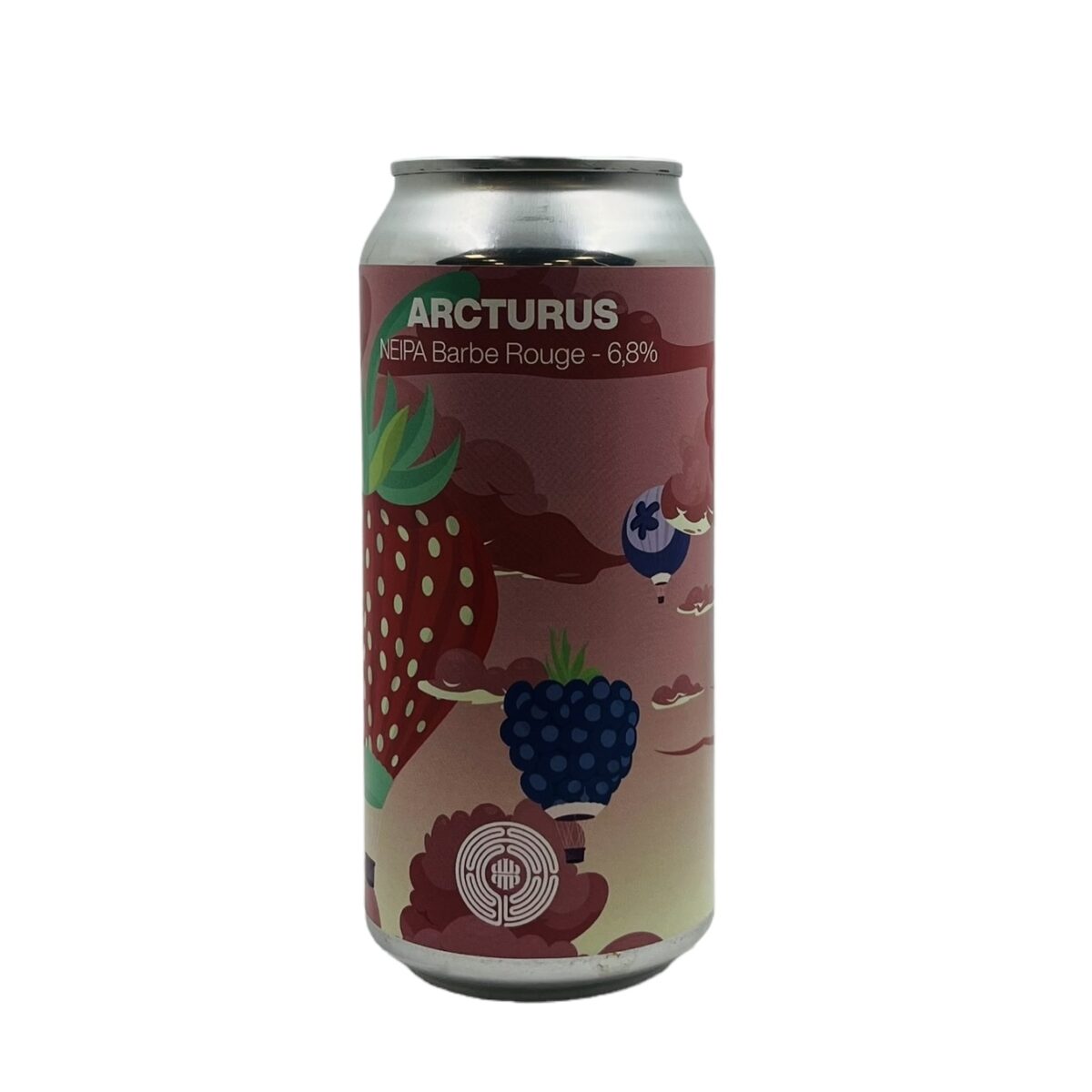 BIÈRE CANETTE ARCTURUS NEIPA BARBE ROUGE BRASSERIE DELABONNE – Image 1